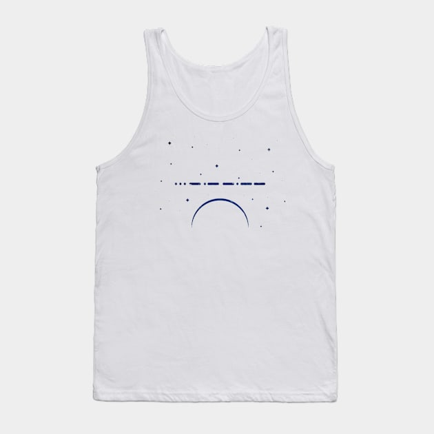 Interstellar "Stay" Tank Top by QuassarStore